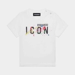 DSQUARED2 White Graphic T-Shirt